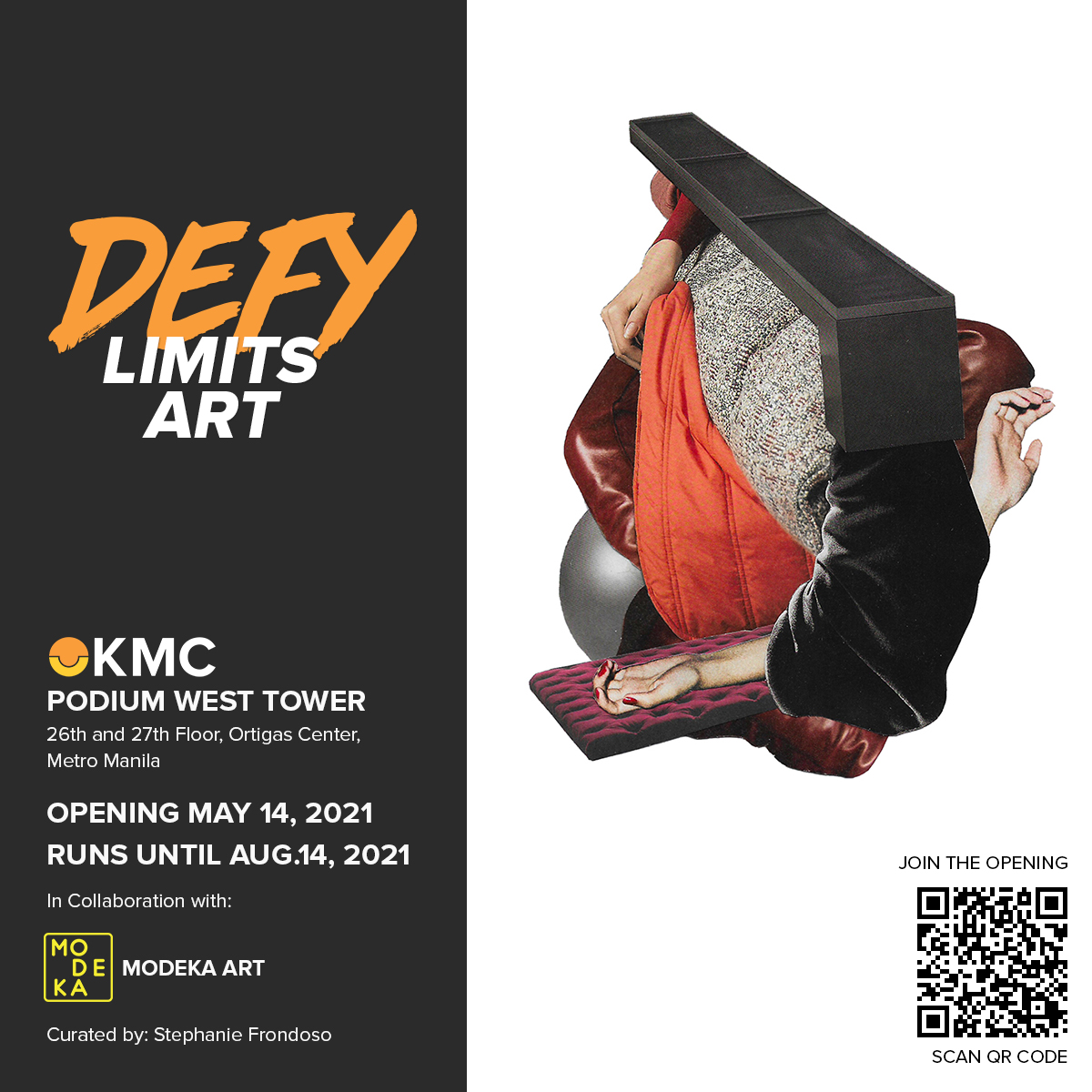 Defy Limits Art at KMC Podium West Tower
