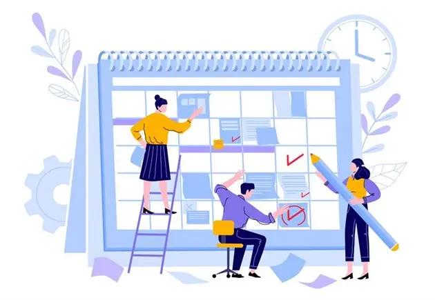Scheduling Illustration Scheduling Illustration
