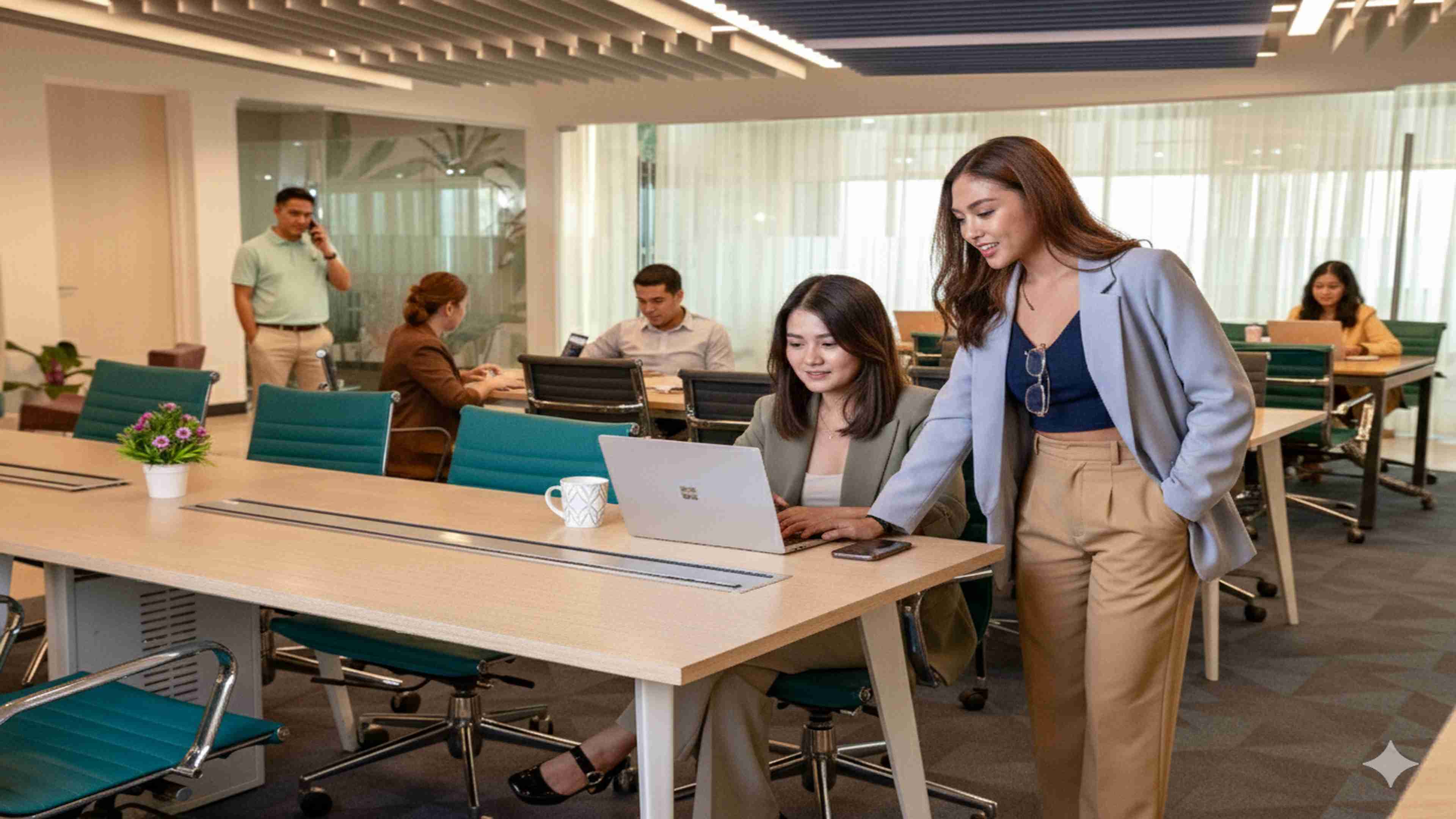 Colleagues at KMC offices discussing strategies, reflecting KMC's commitment to world-class talent and workforce solutions. Colleagues at KMC offices discussing strategies, reflecting KMC's commitment to world-class talent and workforce solutions.