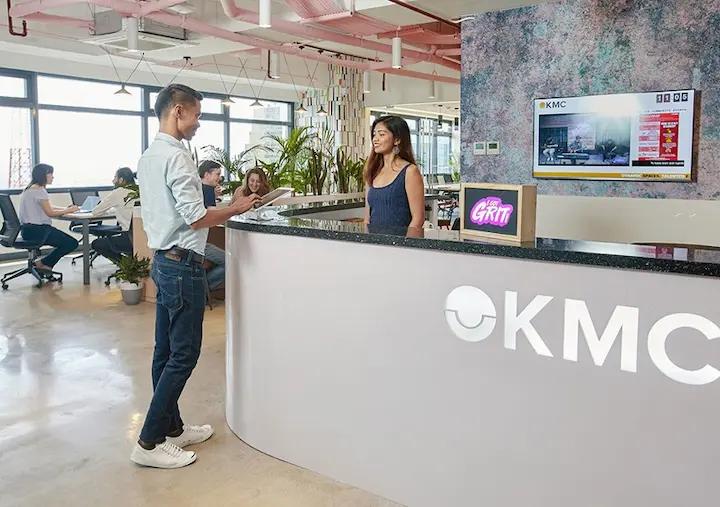 KMC Front Desk Area KMC Front Desk Area