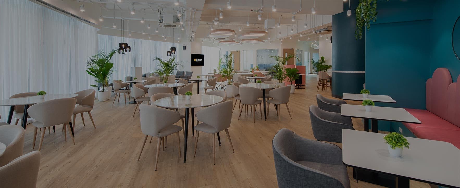 Spacious and modern proworking space by KMC, offering office space solutions in the Philippines for effortless growth and productivity.